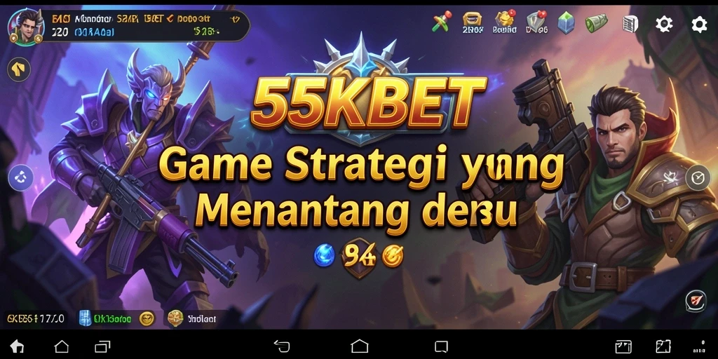 Tampilan gameplay menarik dan menantang dari 55KBET.