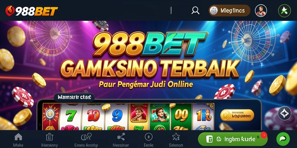 Tampilan gameplay 988BET yang mengasyikkan dan interaktif.