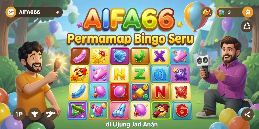 Tampilan gameplay Bingo menarik di AIFA66 dengan berbagai fitur seru.