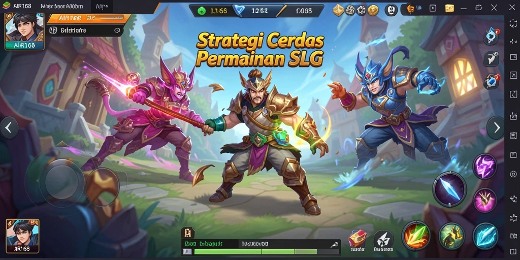 Tangkapan layar dari gameplay AIR168 yang penuh strategi dan tantangan.