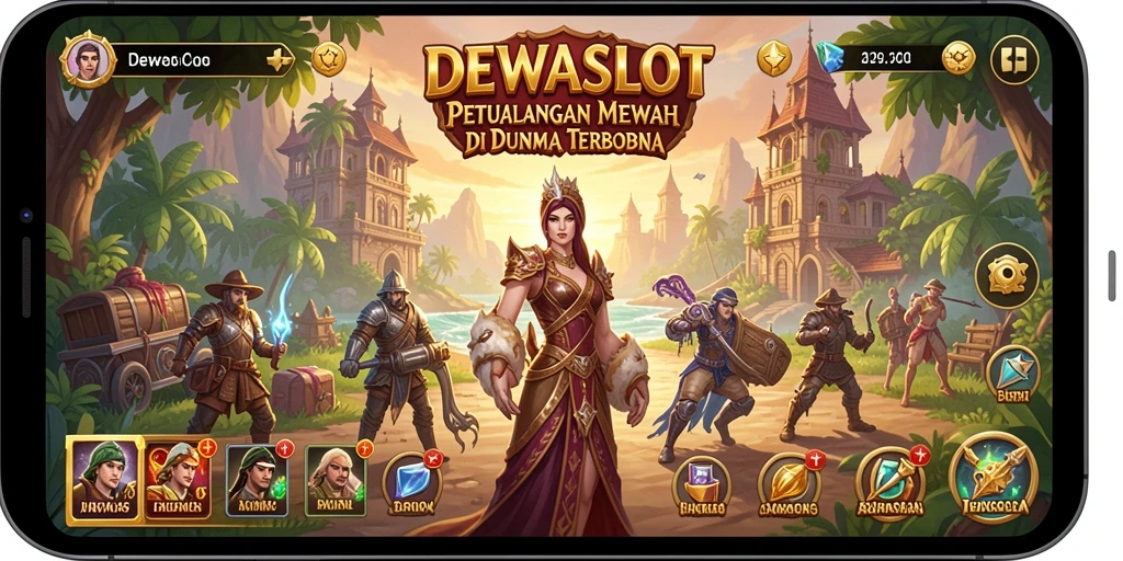 Tampilan menarik dari gameplay Open World DEWASLOT yang penuh petualangan.