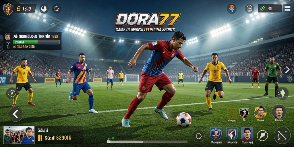 Tampilan gameplay DORA77 yang menarik dan kompetitif.
