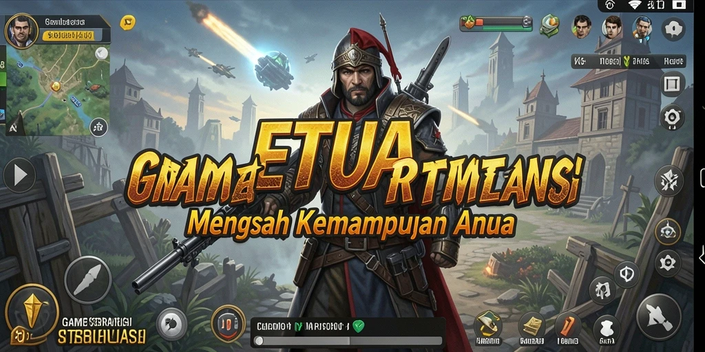 Tampilan gameplay KETUA yang mengasyikkan dalam dunia strategi.