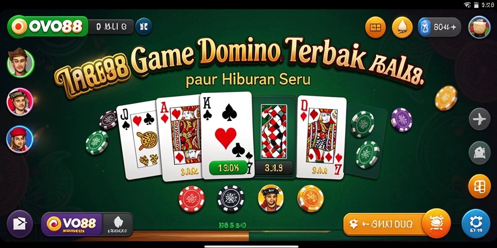 Tampilan gameplay OVO88 yang seru dan menantang.