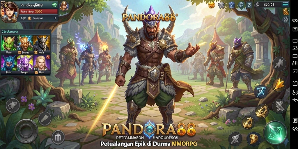 Screenshot menunjukkan gameplay PANDORA88 yang seru dan imersif.