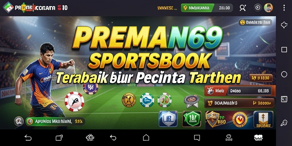 Tampilan menarik gameplay aplikasi Sportsbook PREMAN69.