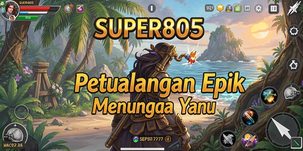 Menampilkan gameplay menakjubkan di dunia petualangan.