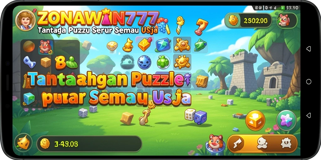 Tampilan gameplay ZONAWIN777 yang penuh tantangan dan keseruan.